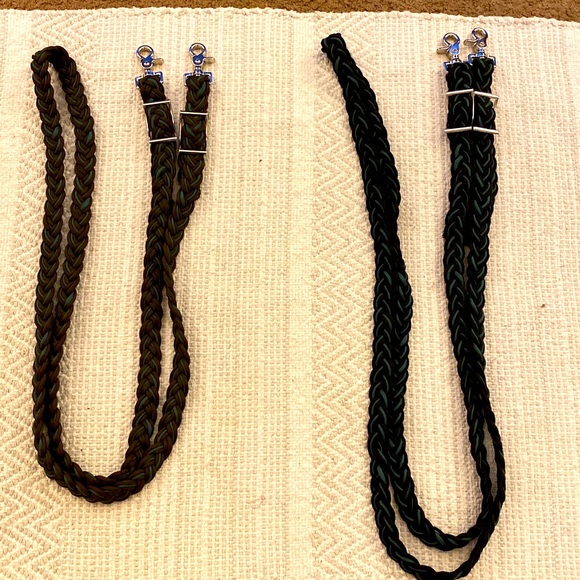 Handmade Adjustable Custom Paracord Reins - Picture 5 of 6